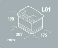 L1 43-53Ah