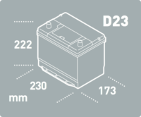D23 60Ah